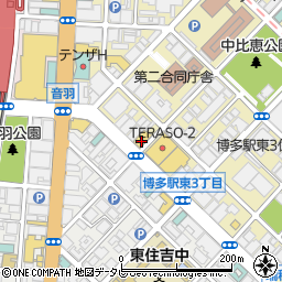 株式会社南海国際旅行　福岡事務所周辺の地図