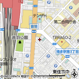 福岡チューポール株式会社周辺の地図