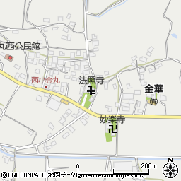 法照寺周辺の地図