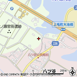 起産業有限会社　吉富営業所周辺の地図