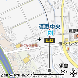 セットスクエア須惠中央Ｂ周辺の地図