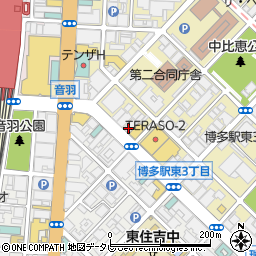株式会社サーベイ・リサーチセンター　九州事務所周辺の地図