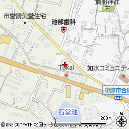 大分県中津市合馬457周辺の地図