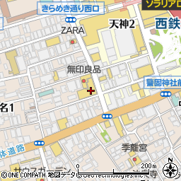 ジュンク堂書店福岡店周辺の地図