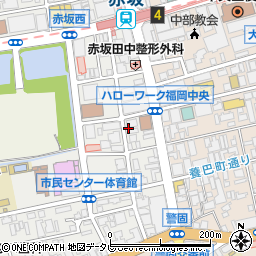 焼肉慶州 赤坂店周辺の地図