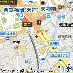 株式会社エイチ・アイ・エス　九州国内予約センター周辺の地図