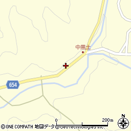 大分県豊後高田市黒土1836周辺の地図