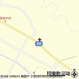 大分県国東市国東町見地784-1周辺の地図