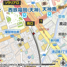 ソフマップ天神１号館周辺の地図