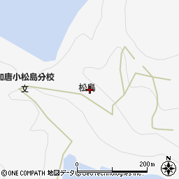 佐賀県唐津市鎮西町松島周辺の地図