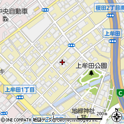 益岡産業株式会社　福岡営業所周辺の地図