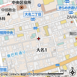 前田屋周辺の地図