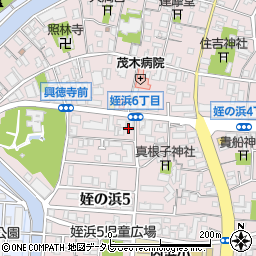 有限会社田川住宅周辺の地図