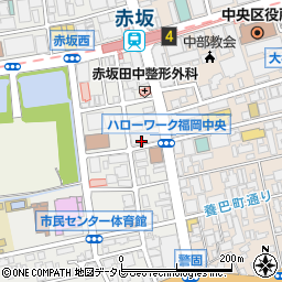 やま中もつ鍋赤坂店周辺の地図