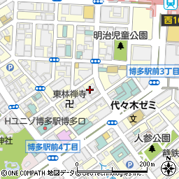 株式会社インボディ・ジャパン福岡営業所周辺の地図