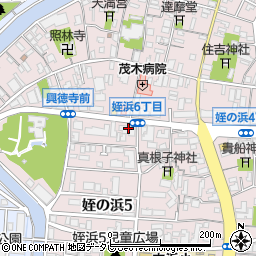 株式会社グリーンライフ九州営業所周辺の地図
