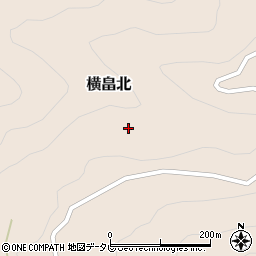高知県高岡郡越知町横畠北3013周辺の地図