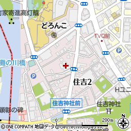 鷹勝博多周辺の地図