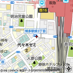 博多駅前３周辺の地図