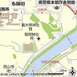 高知県高知市布師田1344周辺の地図