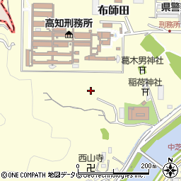 高知県高知市布師田1374周辺の地図