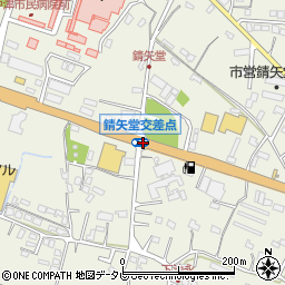 中津放送局周辺の地図