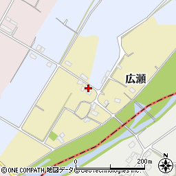 福岡県豊前市広瀬113周辺の地図