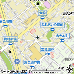 野田ミート志免店周辺の地図