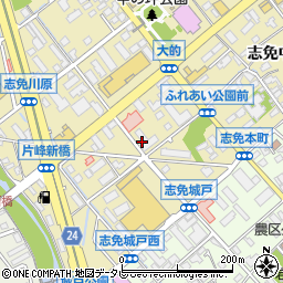 うまかもん市場博多武蔵 志免店周辺の地図
