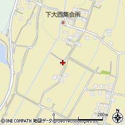 福岡県豊前市大西970周辺の地図