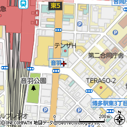 ＪＲ九州ライフサービス株式会社周辺の地図