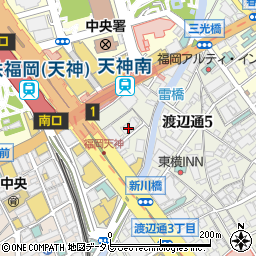 モンゴル名誉領事館（福岡）周辺の地図