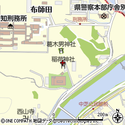 高知県高知市布師田1359周辺の地図