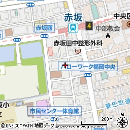 プリーマ赤坂周辺の地図