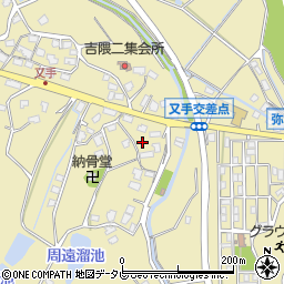 福岡県嘉穂郡桂川町吉隈384-1周辺の地図