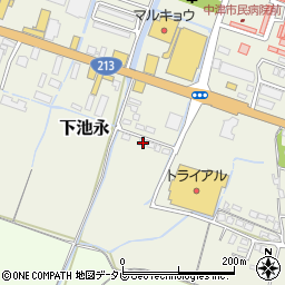 大分県中津市下池永129周辺の地図