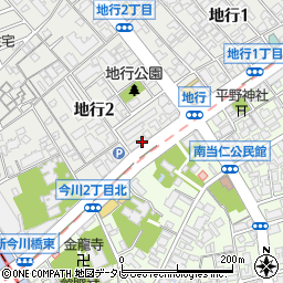 アンシャルム大濠プレミアム周辺の地図