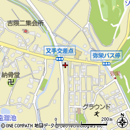 福岡県嘉穂郡桂川町吉隈269-5周辺の地図
