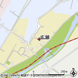 福岡県豊前市広瀬201周辺の地図