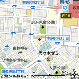 九州観光専門学校周辺の地図