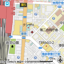 株式会社アイヴィ・サービス福岡支社周辺の地図