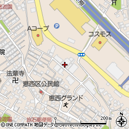 須惠ふたば保育園周辺の地図