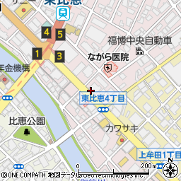九州電気保安協会（一般財団法人）　本部周辺の地図