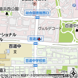 福岡銀行よかトピア通り ＡＴＭ周辺の地図