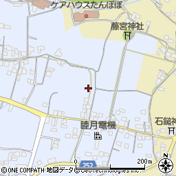 高知県南国市岡豊町中島周辺の地図
