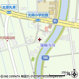 福岡市元岡公民館周辺の地図