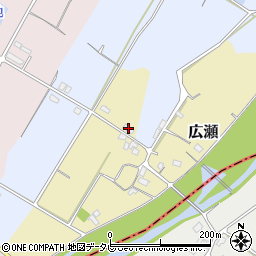 福岡県豊前市広瀬157周辺の地図