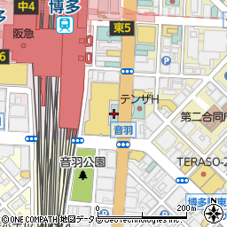 ロイヤル西日本株式会社　博多いねや周辺の地図