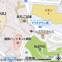 ヘルパーステーションテラシス桜花周辺の地図