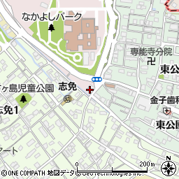 福岡県信用組合志免支店周辺の地図